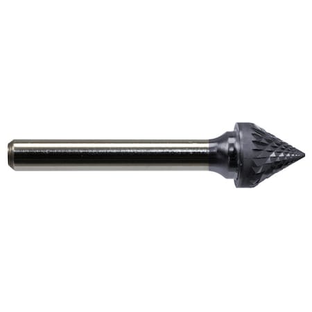 Mastercut Tool Corp. 1/8x3/32x1/8x1-1/2 60° Included Cone Diamond Cut, PowerA SJ-42DM-1